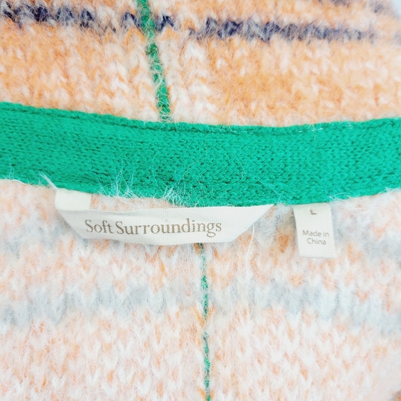 Soft Surroundings Briony Sweater Jacket Large - Picture 9 of 10